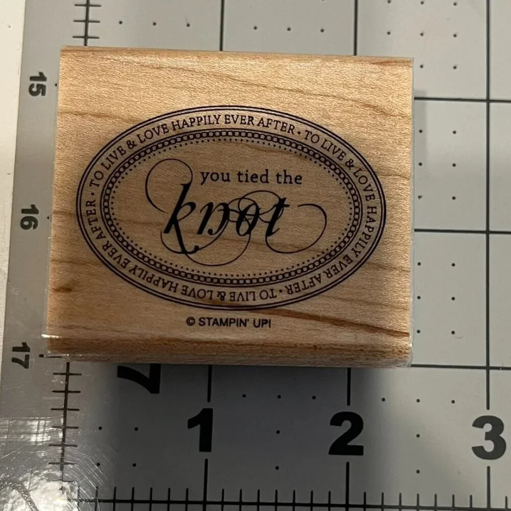 STAMPIN’ UP! “Only Ovals” Stamp Set‎ (4-Piece)